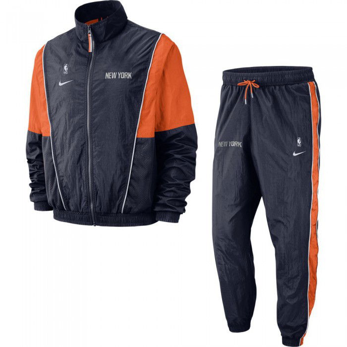 New York Knicks Nike NBA college navy/brilliant ornge/white/white