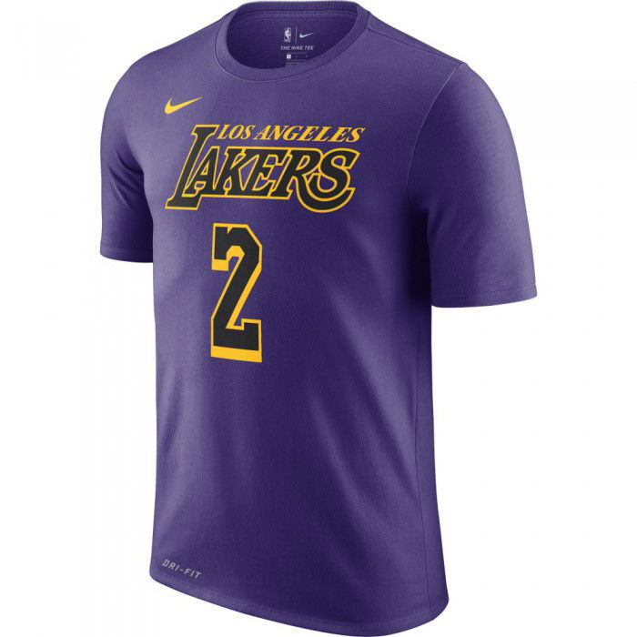 T-shirt Lonzo Ball Los Angeles Lakers Dri-Fit Nike NBA City Edition Name&Number