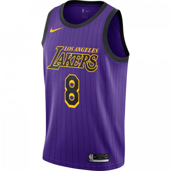 Maillot Kobe Bryant Los Angeles Lakers Nike NBA City Edition swingman n8