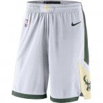 Color Blanc du produit Short NBA Enfant Milwaukee Bucks Nike Association...