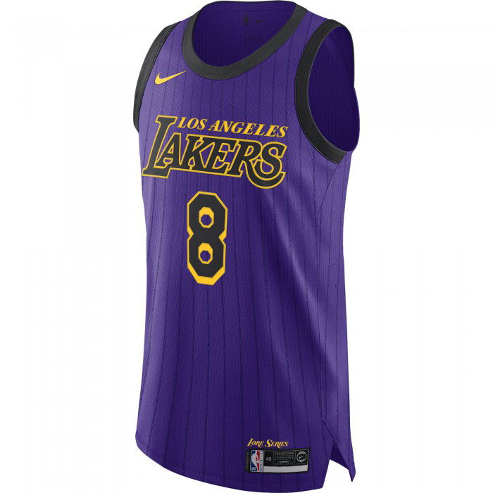 Maillot Kobe Bryant Los Angeles Lakers Nike NBA City Edition Authentic n8