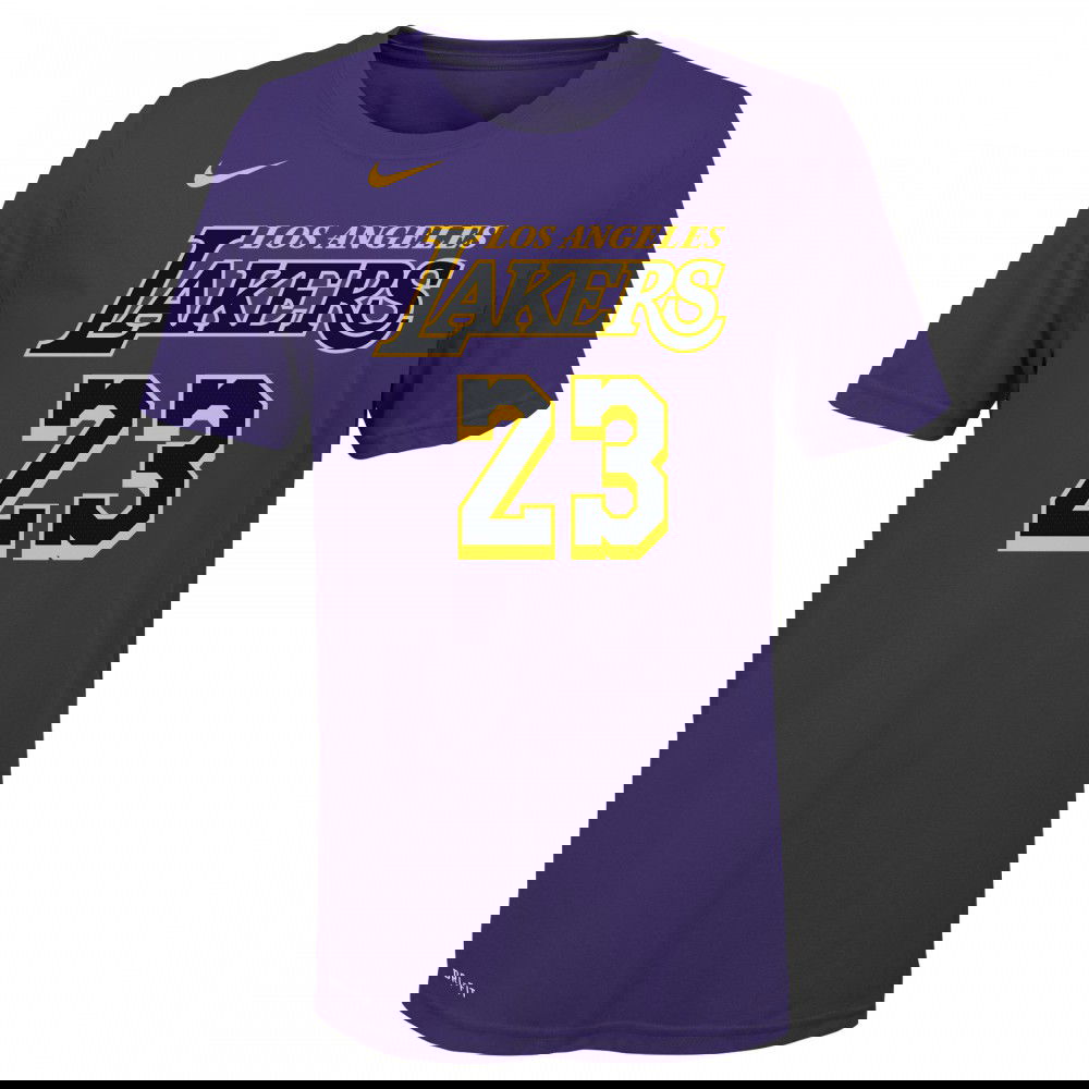 lebron james lakers t shirt nike