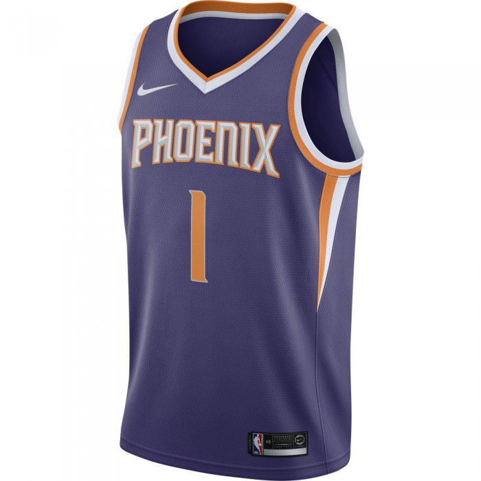 Maillot Devin Booker Icon Edition Swingman Jersey (phoenix Suns) new orchid/white