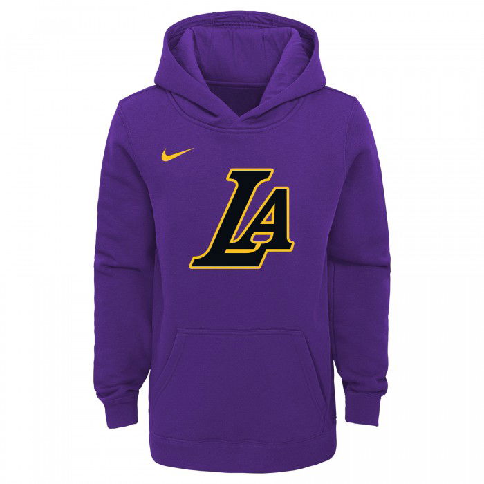 Sweat NBA Enfant Lakers Nike City Edition PO Logo