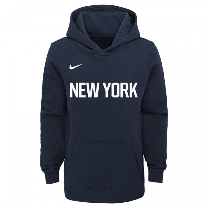 Sweat NBA Enfant Knicks Nike City Edition PO Logo