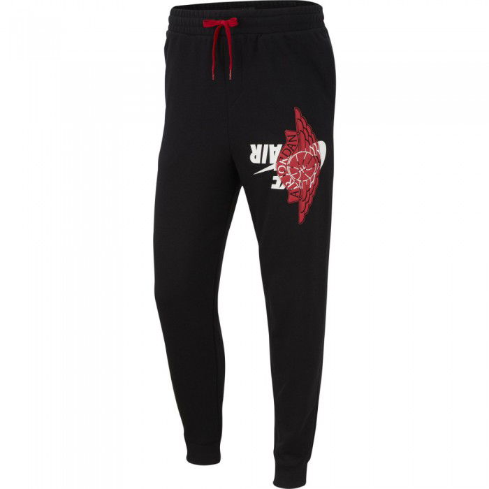 Pantalon Jordan Jumpman Wings Classics black/gym red