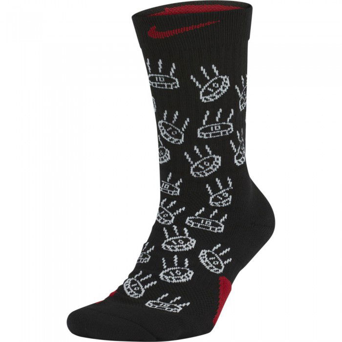 Chaussettes Nike Elite black/white/gym red