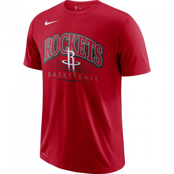 T-shirt Houston Rockets Nike Dri-fit university red
