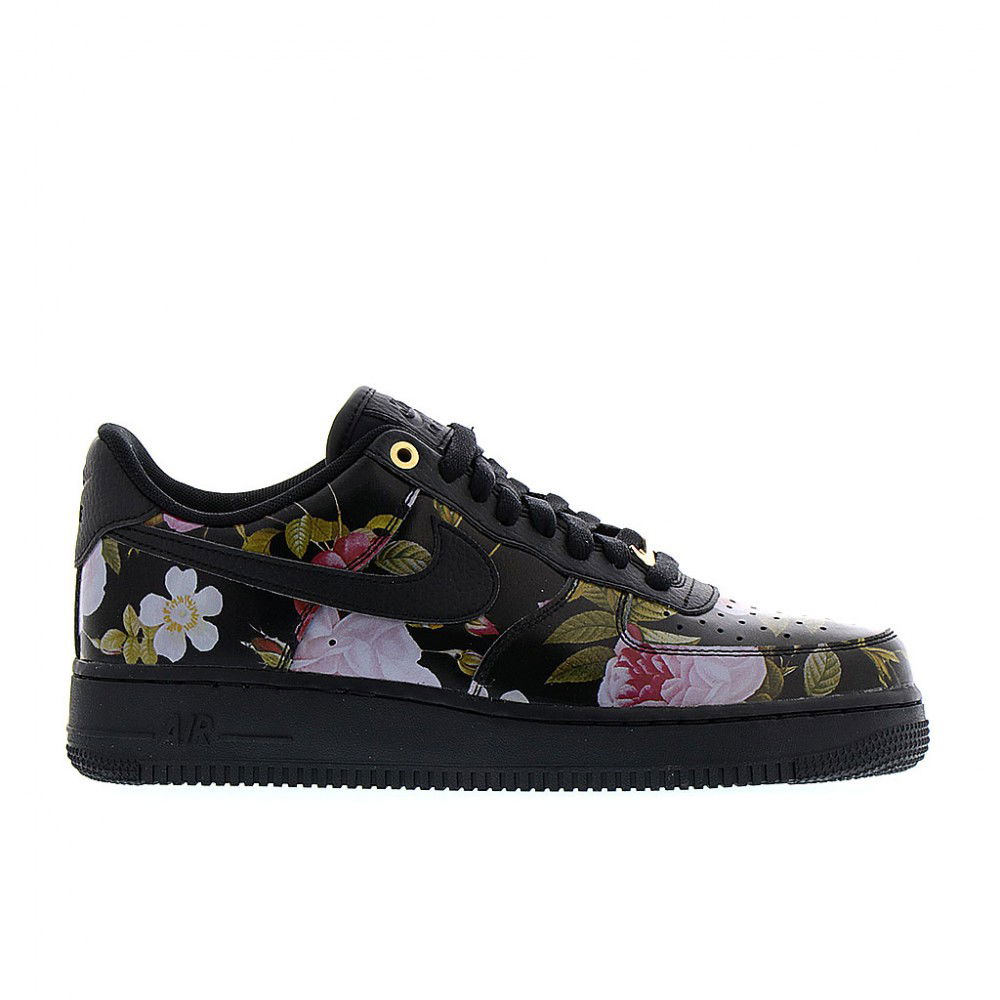 nike air force 1 high black floral