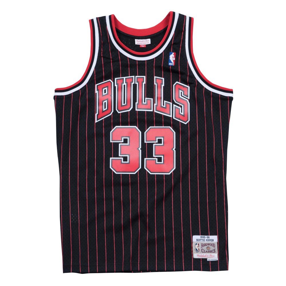 Maillot NBA Scottie Pippen Chicago Bulls 1995-96 Swingman Mitchell&Ness ...