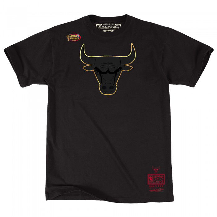 T-Shirt NBA Presto Chicago Bulls Mitchell & Ness Black