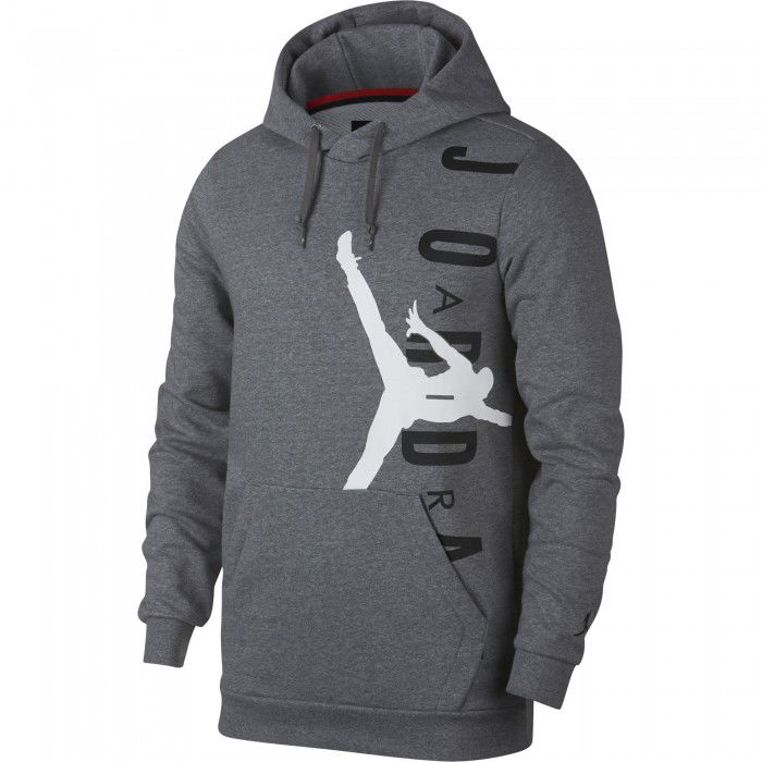 Sweat Jordan Jumpman Air Lightweight carbon heather/white