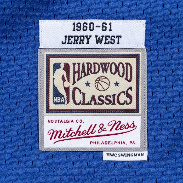 Maillot NBA Jerry West Los Angeles Lakers 1960-61 Swingman Mitchell&Ness image n°3