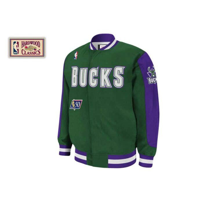 Warm Up NBA Milwaukee Bucks Authentic Mitchell&Ness