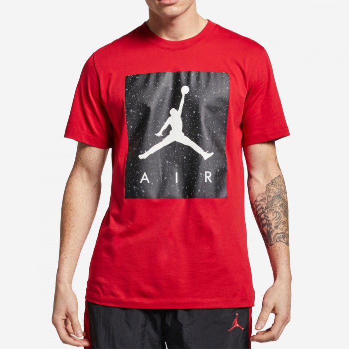 T-shirt Jordan Poolside gym red/iron grey/white