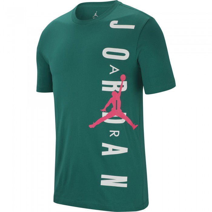 T-shirt Jordan Vertical mystic green/hyper pink