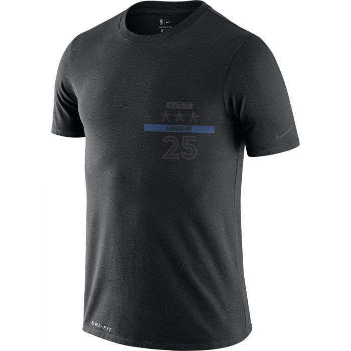 T-shirt Nike Dri-fit "mvp" black/rose derrick