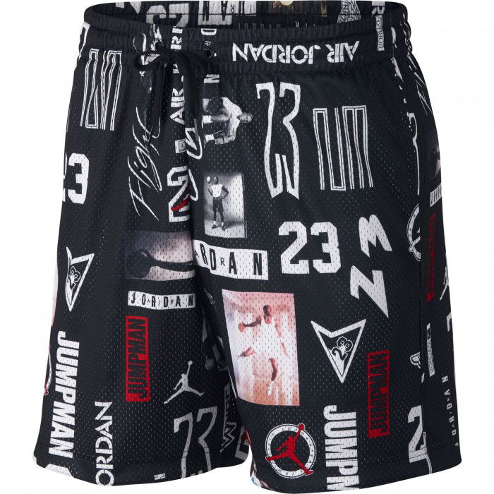 Short Jordan Jumpman graphic black