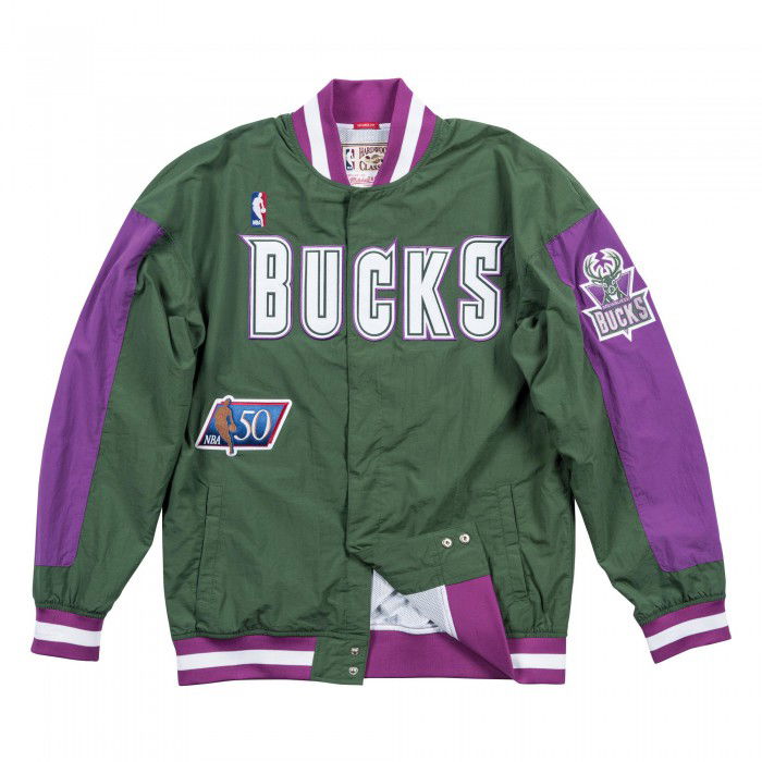 Warm Up NBA Milwaukee Bucks Authentic Mitchell&Ness