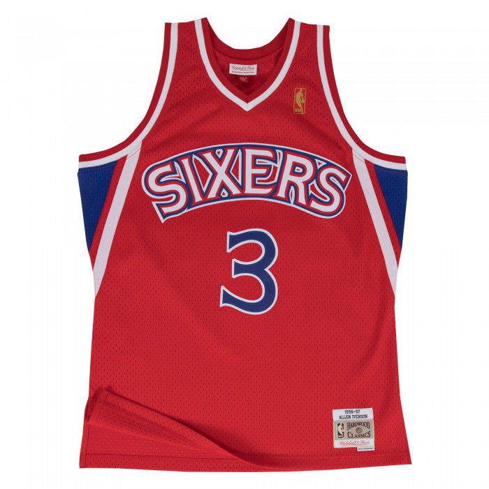 allen iverson swingman jersey