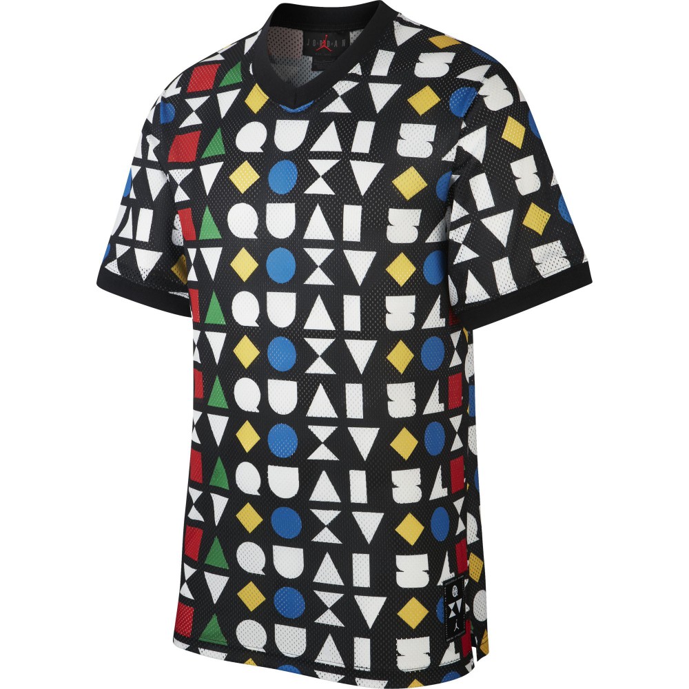 T-shirt Jordan Quai 54 black/white - Basket4Ballers