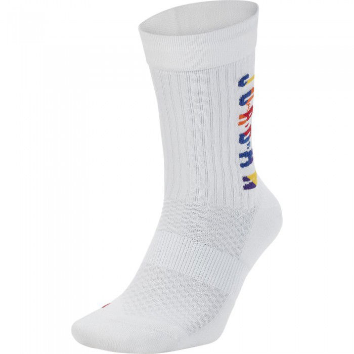 Chaussettes U J Legacy Crew - Rivals white/multi-color