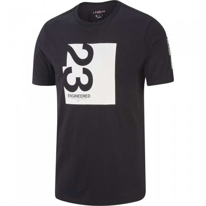 T-shirt Jordan 23 Engineered black/white