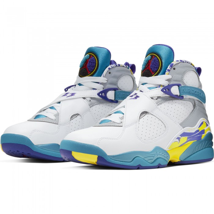 Wmns Air Jordan 8 Retro white/varsity red-bright concord