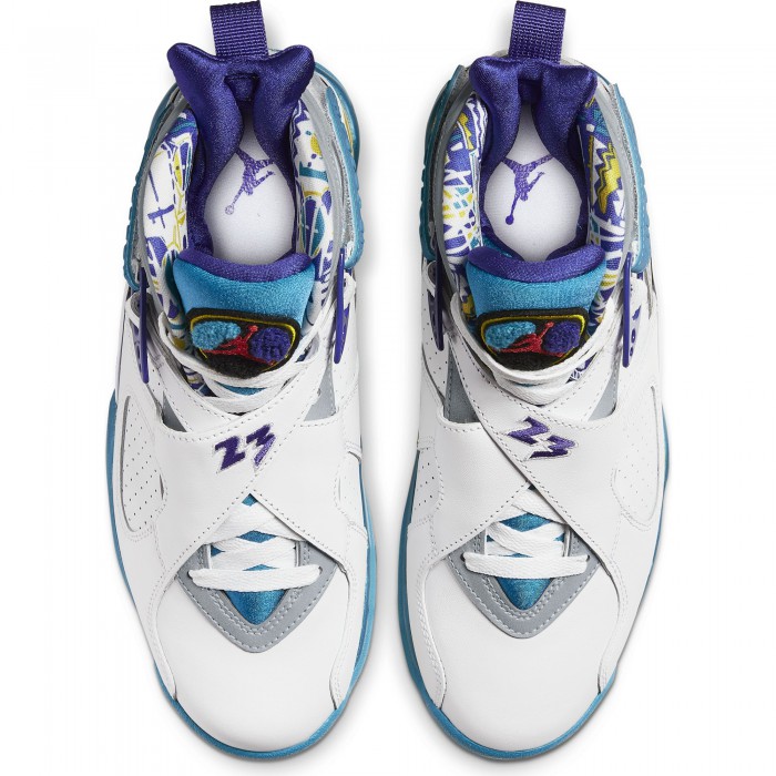 Wmns Air Jordan 8 Retro white/varsity red-bright concord