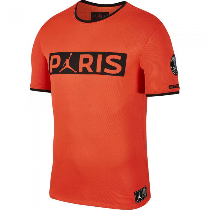 T-shirt Jordan PSG infrared 23/black