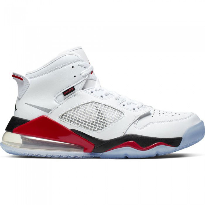 Jordan Mars 270 white/reflect silver-fire red-black