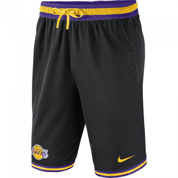 Short Los Angeles Lakers Nike black/field purple/amarillo/amarillo