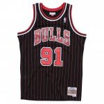 Color Black of the product Swingman Jersey - Allen Iverson 3 Royal/red