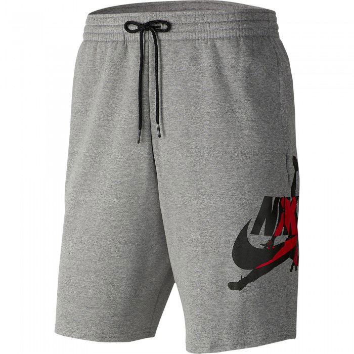 Short Jordan Jumpman Classics carbon heather/black/gym red/black