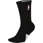 Color Black of the product Jordan U Crew Socks - NBA black/white