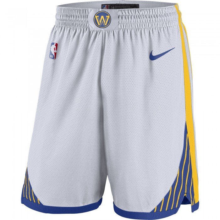 Short NBA Golden State Warriors Association Edition Swingman white/amarillo/rush blue/rush blue