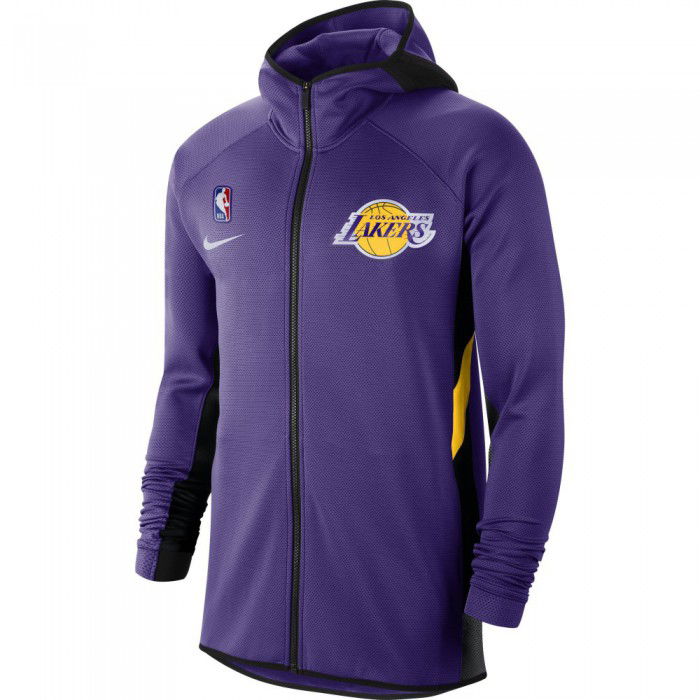 Sweat Los Angeles Lakers Nike Therma Flex Showtime field purple/black/amarillo NBA