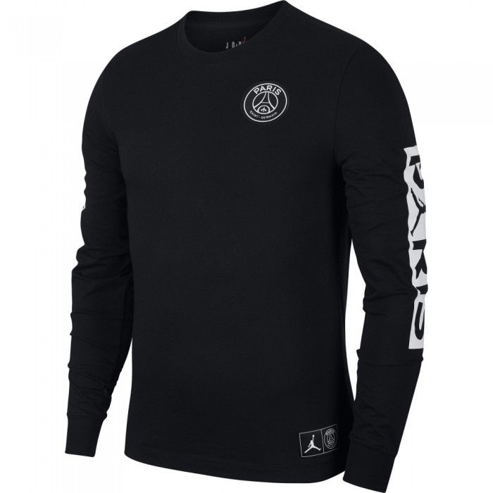 T-shirt Psg black/white
