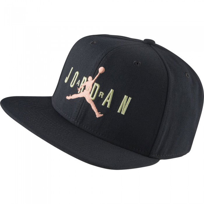 Casquette Jordan Dri-fit Pro Jumpman Air Hbr black/black/black/coral stardust