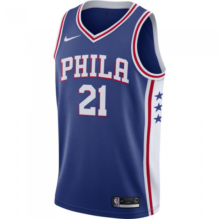 Maillot Joel Embiid Icon Edition Swingman (philadelphia 76ers) rush blue/embiid joel NBA