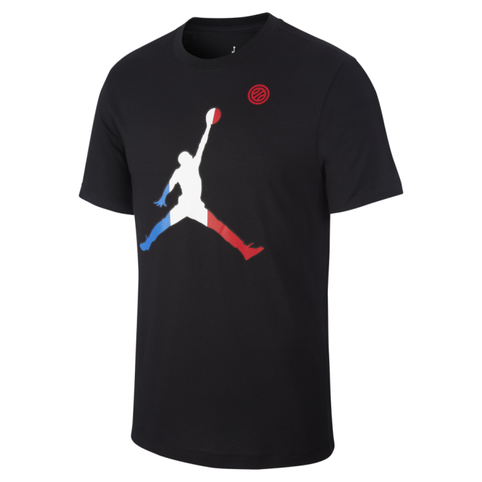 T-shirt Jordan X FFBB Jumpman noir