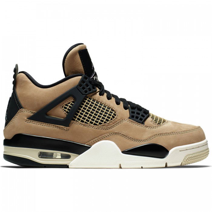 Air Jordan 4 Retro mushroom/multi-color-black-fossil
