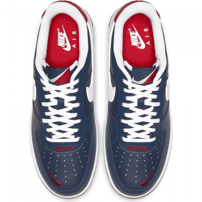 nike air force 1 07 lv8 1 white obsidian university red