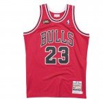 Color Red of the product Authentic Jersey '97 Chicago Bulls...