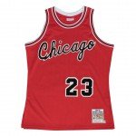 Color Red of the product Authentic Jersey '84 Chicago Bulls...