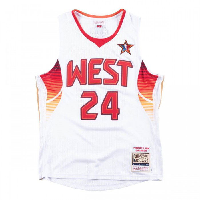 Authentic Jersey '09 All Star West Ajy4el18004-aswwhit09kbr-2xl
