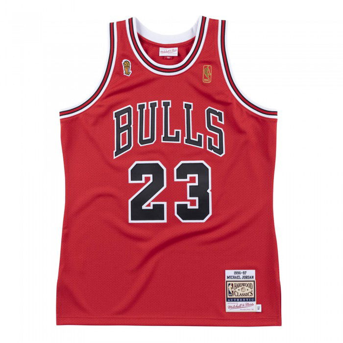 Authentic Jersey '96 Chicago Bulls Ajy4cp19014-cbuscar96mjo-2xl NBA