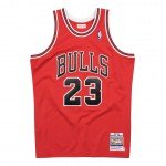 Color Red of the product Authentic Jersey '97 Chicago Bulls Mitchell & Ness