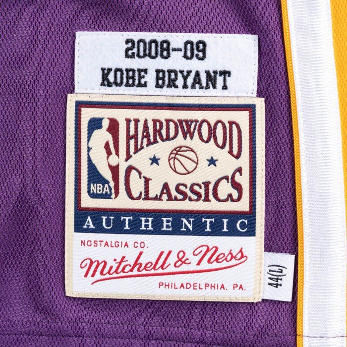 Authentic Jersey '08 La Lakers - Kobe Bryant 24 Ajy4el18017-lalpurp08kbr-2xl image n°5