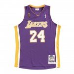 Color Purple of the product Authentic Jersey '08 La Lakers - Kobe Bryant 24...